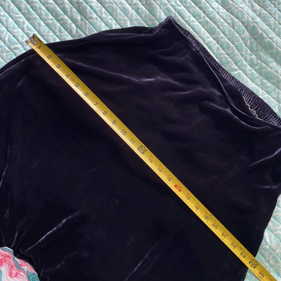 Citron burn out velvet maxi skirt - Picture 8 of 10